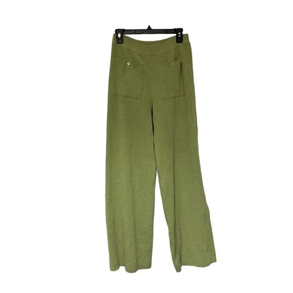 ✨ Song Of Style Caspian High Waisted Green Sweats Pants - Picture 4 of 7